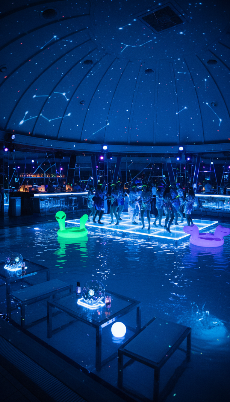 Space Odyssey Pool Party
