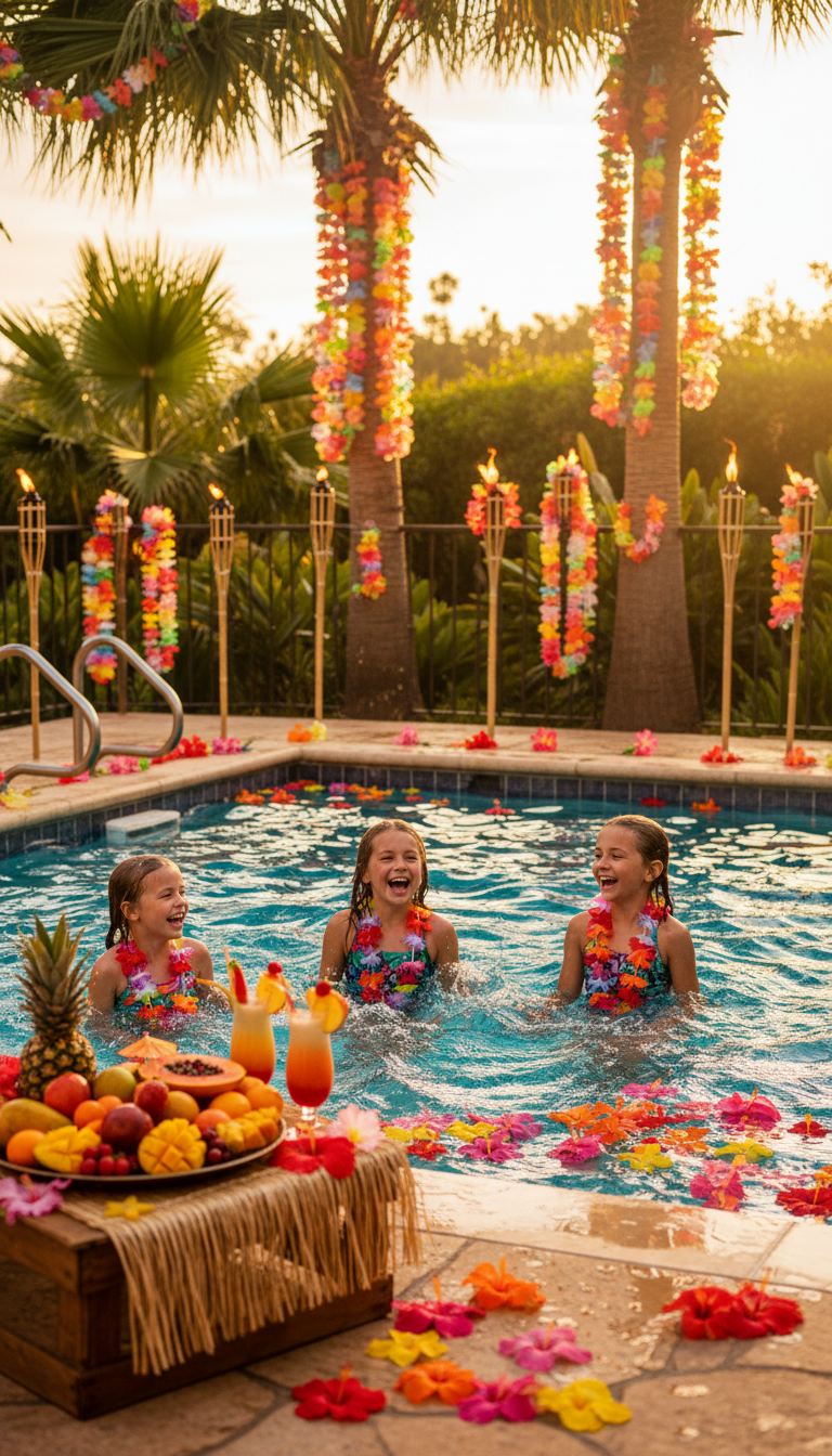 Tropical Luau Splash