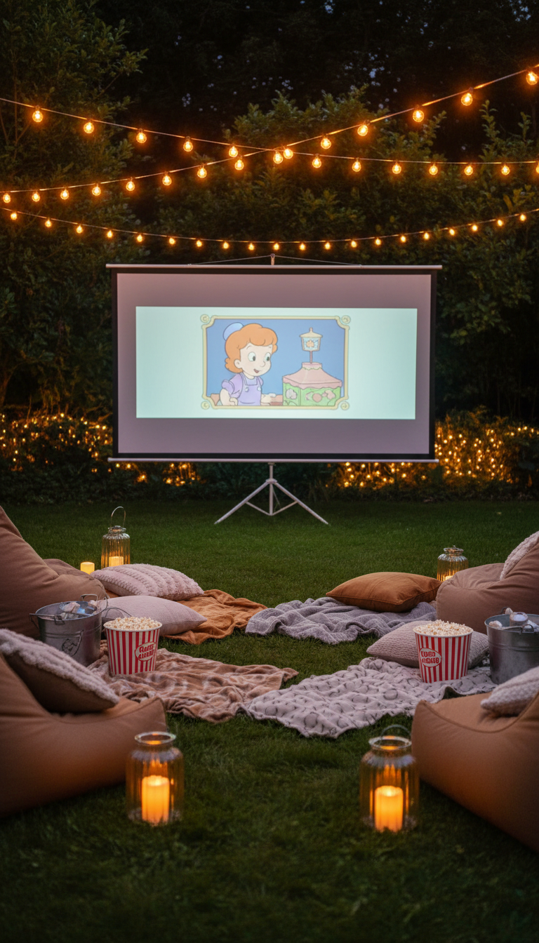 Outdoor Movie Night Under the Stars