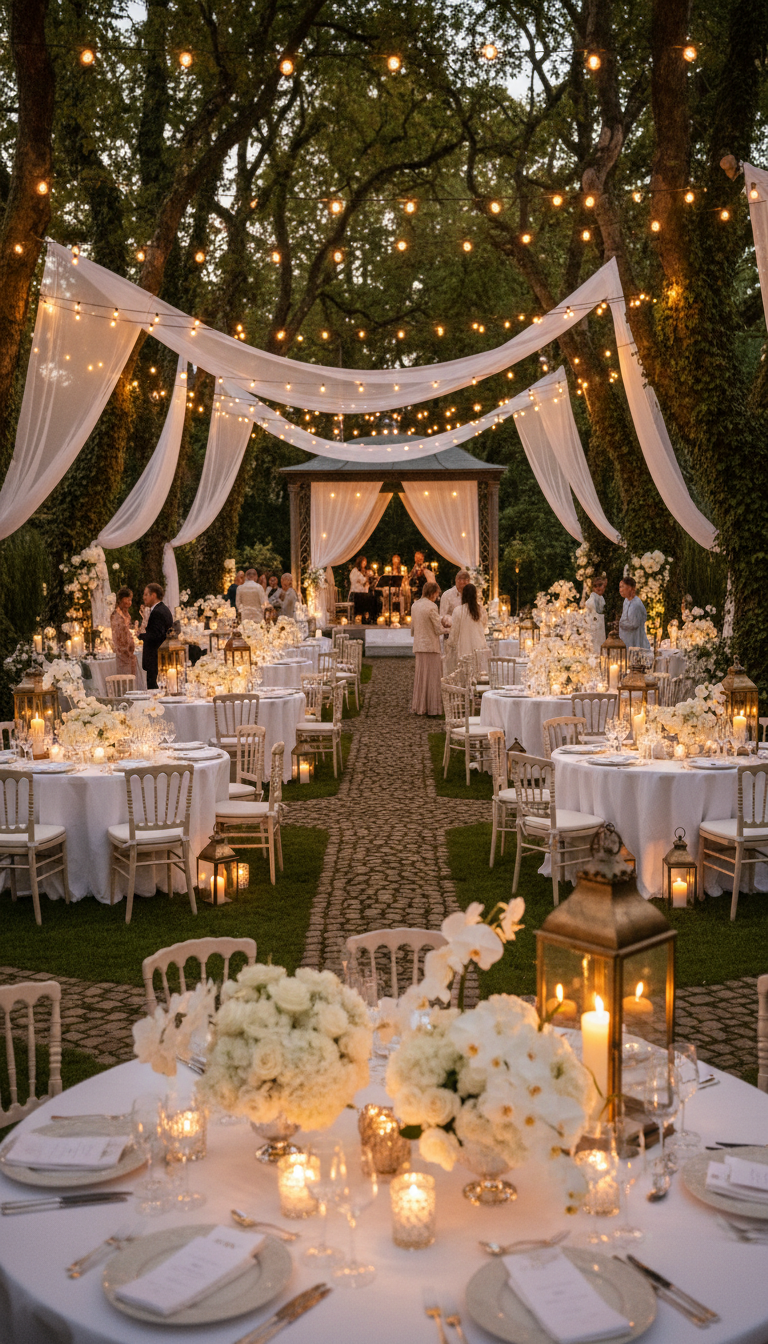 Elegant Secret Garden Soiree