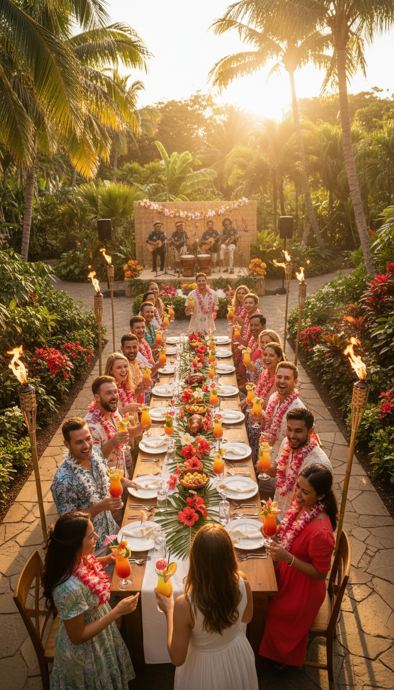 Tropical Luau Fiesta