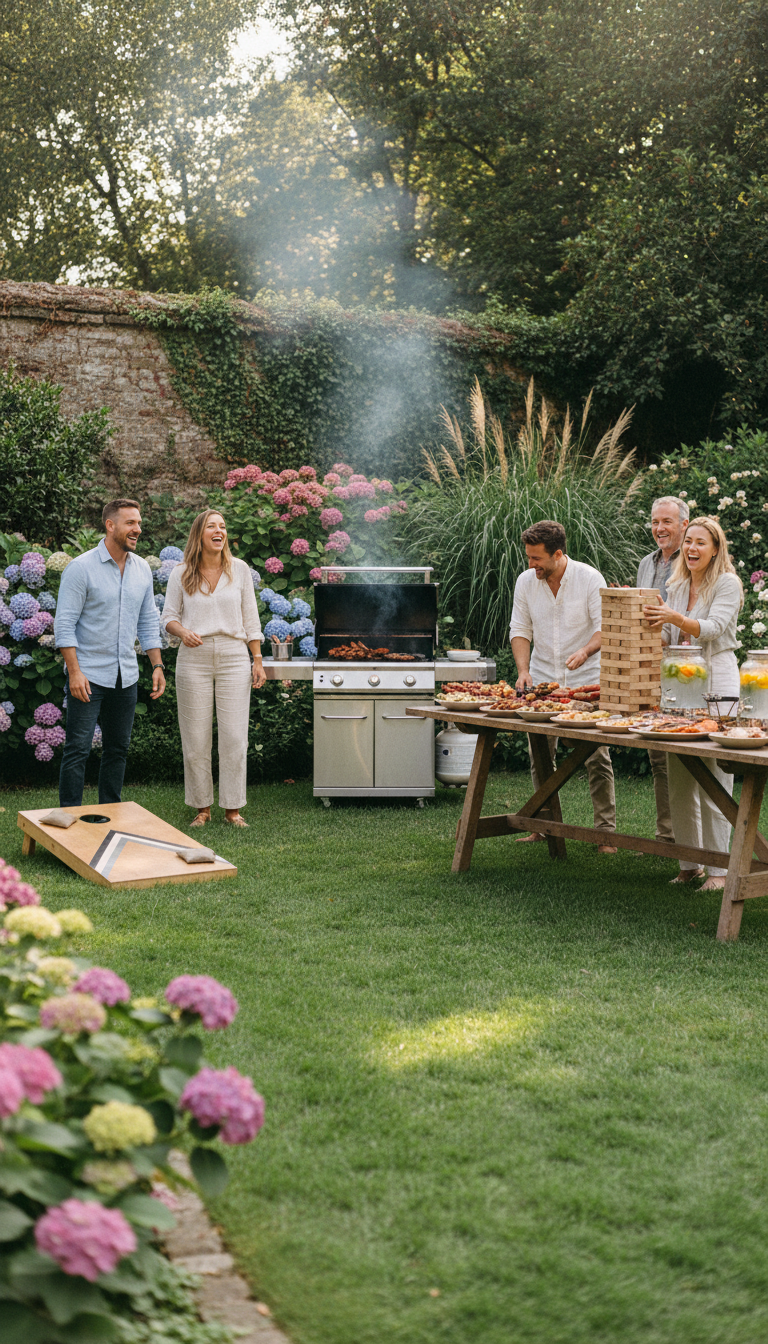 Garden Games & Gourmet BBQ