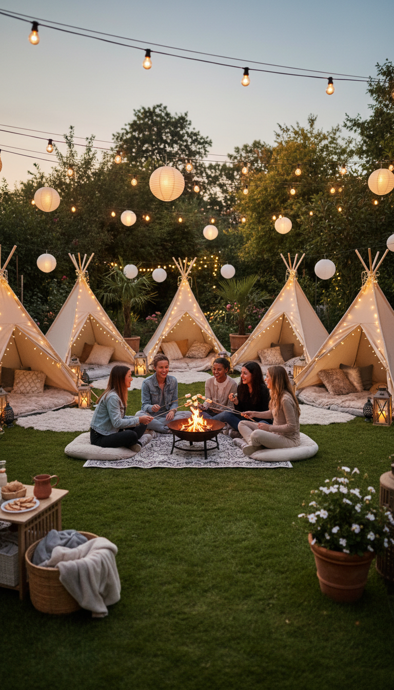 Garden Glamping Sleepover