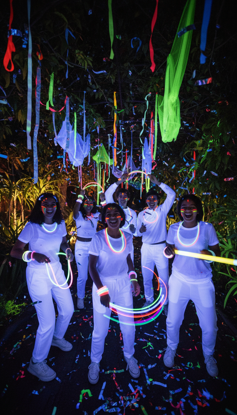 'Glow-Up' Neon Party