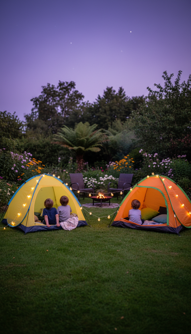 Backyard Wilderness Camping Bash