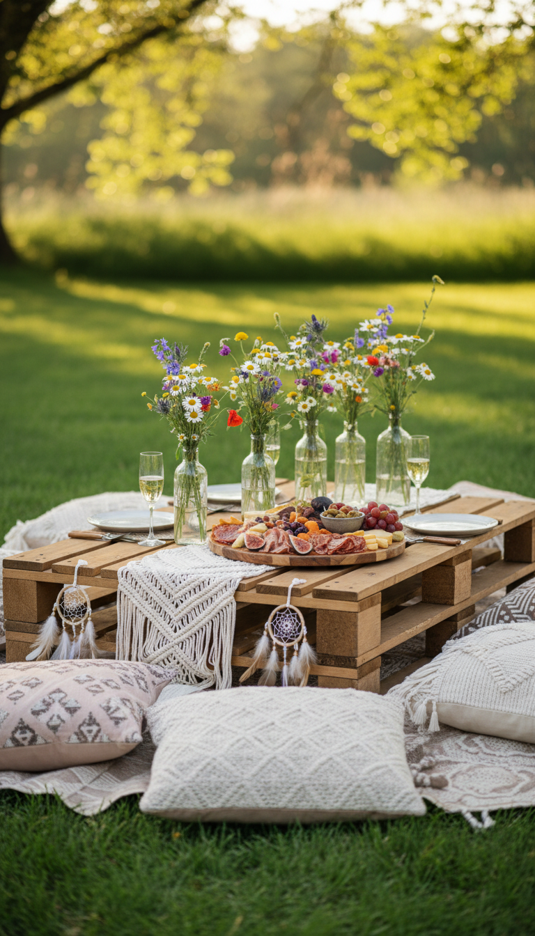 Boho Chic Picnic Paradise