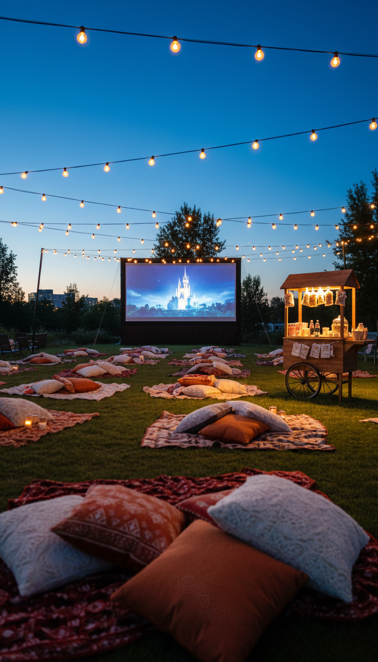 Outdoor Cinema Under the Stars