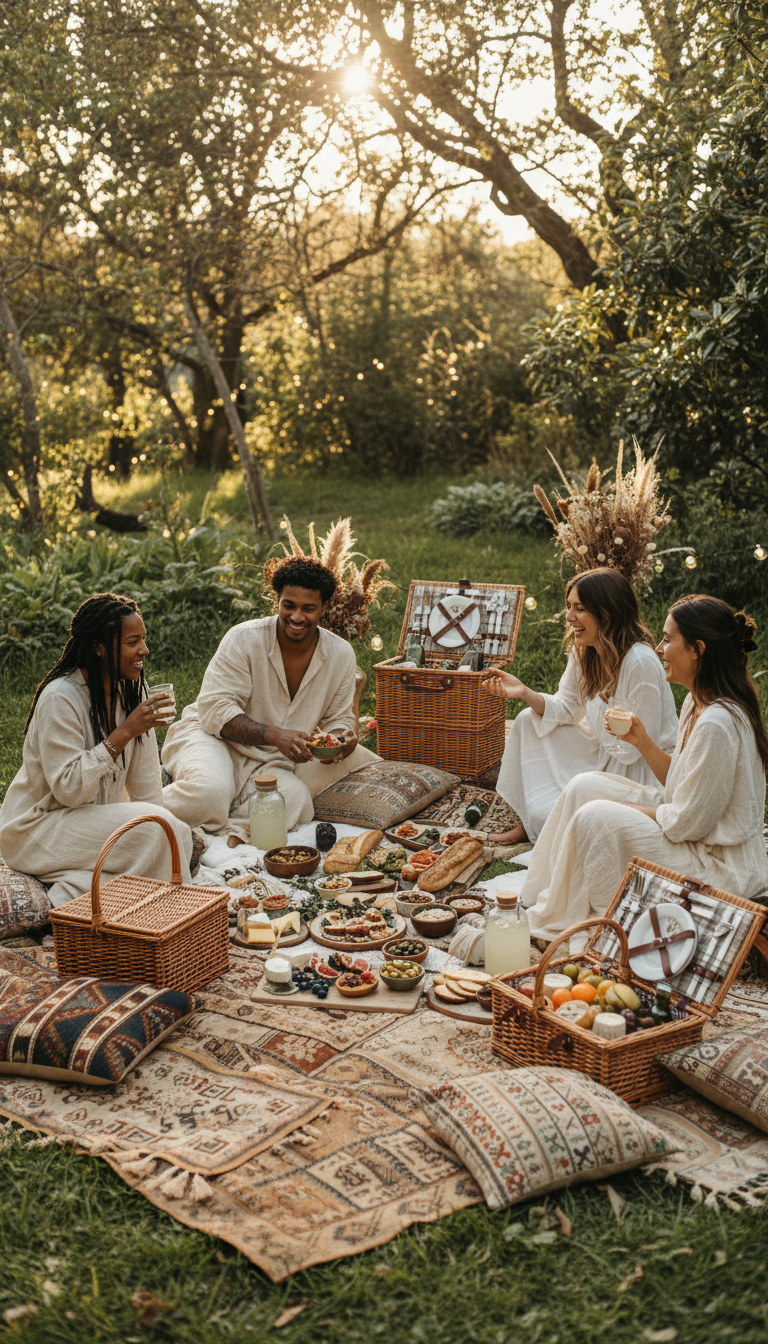Picnic Paradise with Gourmet Baskets