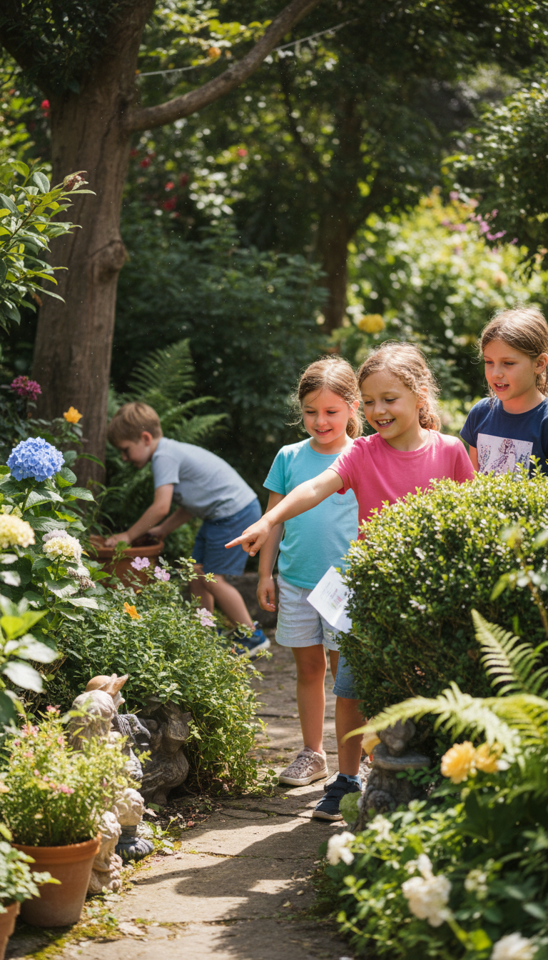 Garden Scavenger Hunt Adventure