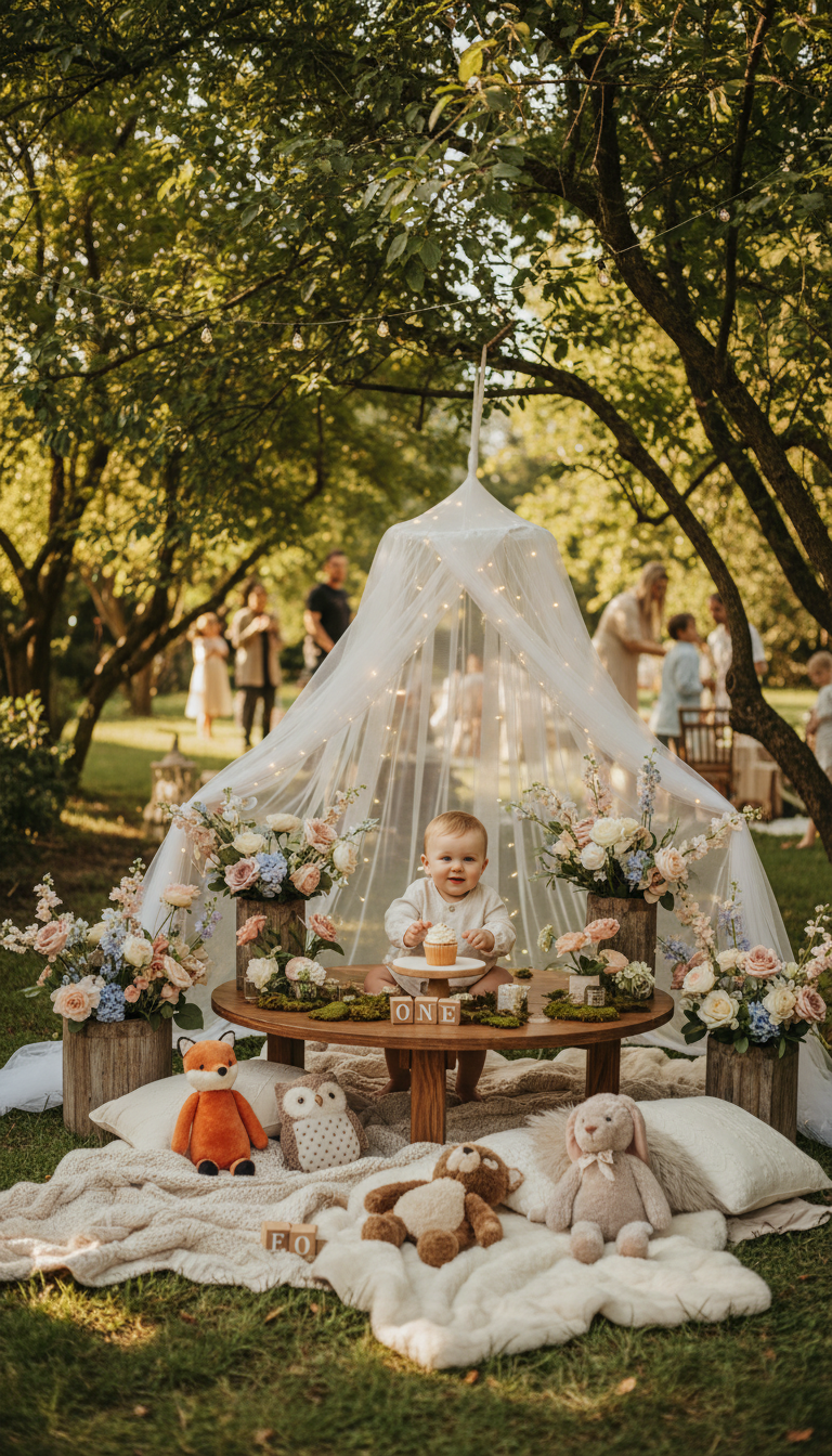 11 Garden Birthday Party Ideas Baby