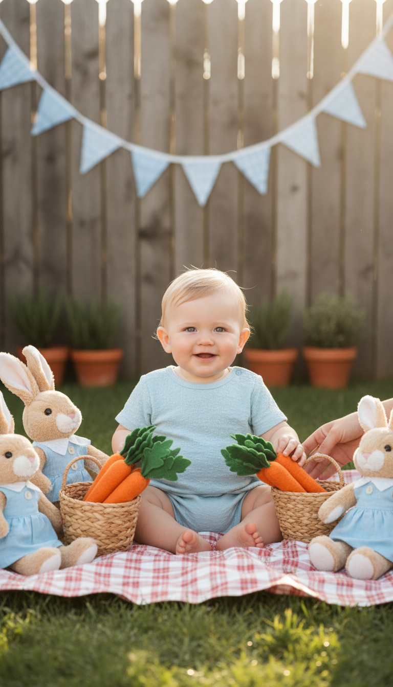 Peter Rabbit's Whimsical Garden Gathering