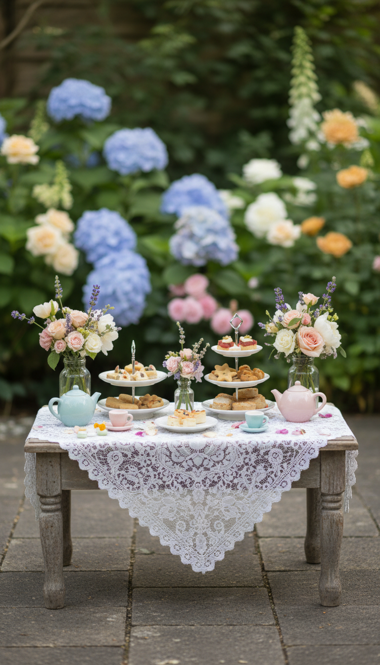 A Whimsical Secret Garden Tea Party