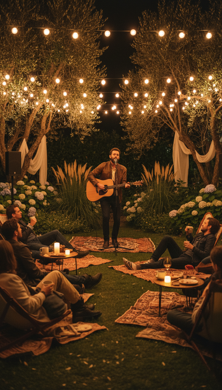 Live Acoustic Music or DJ Set