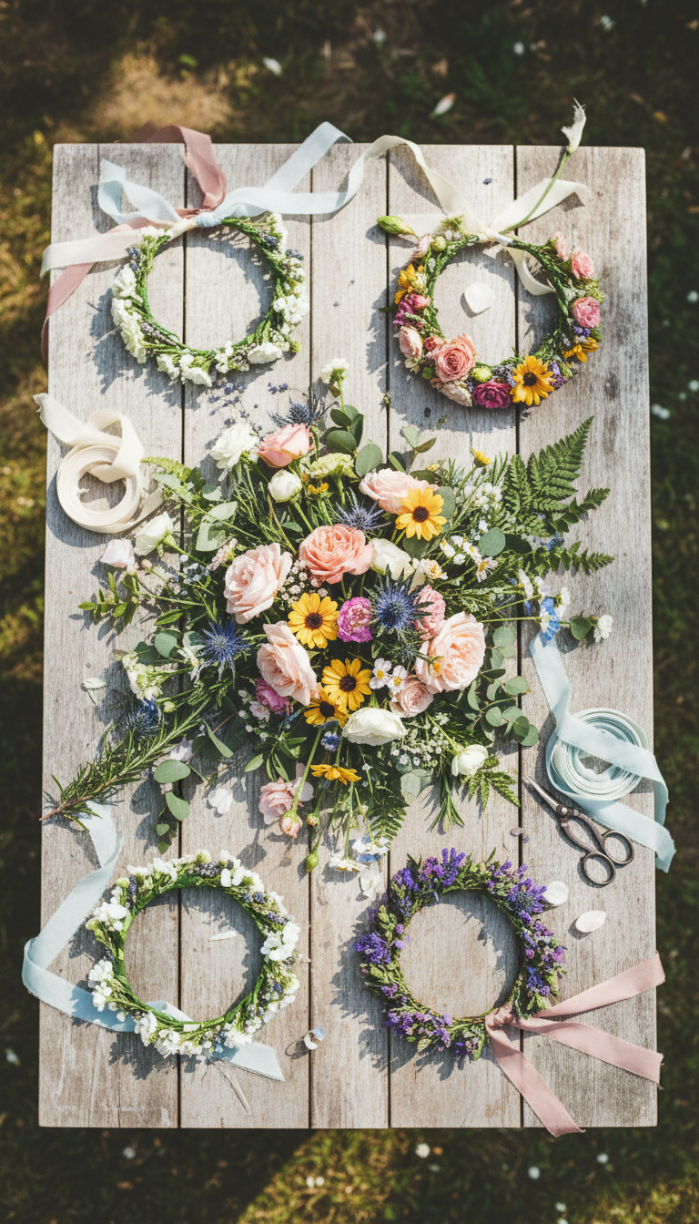 DIY Flower Crown Station