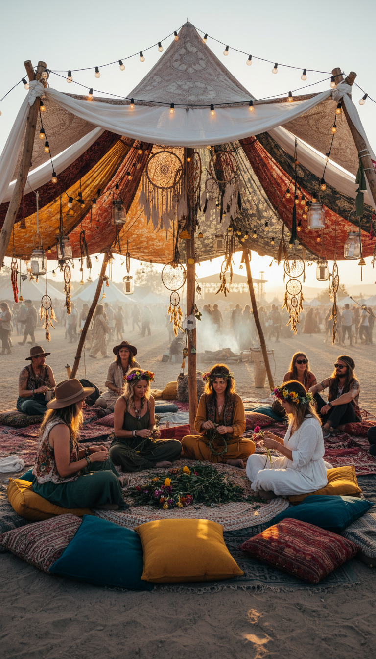Boho Festival Camp