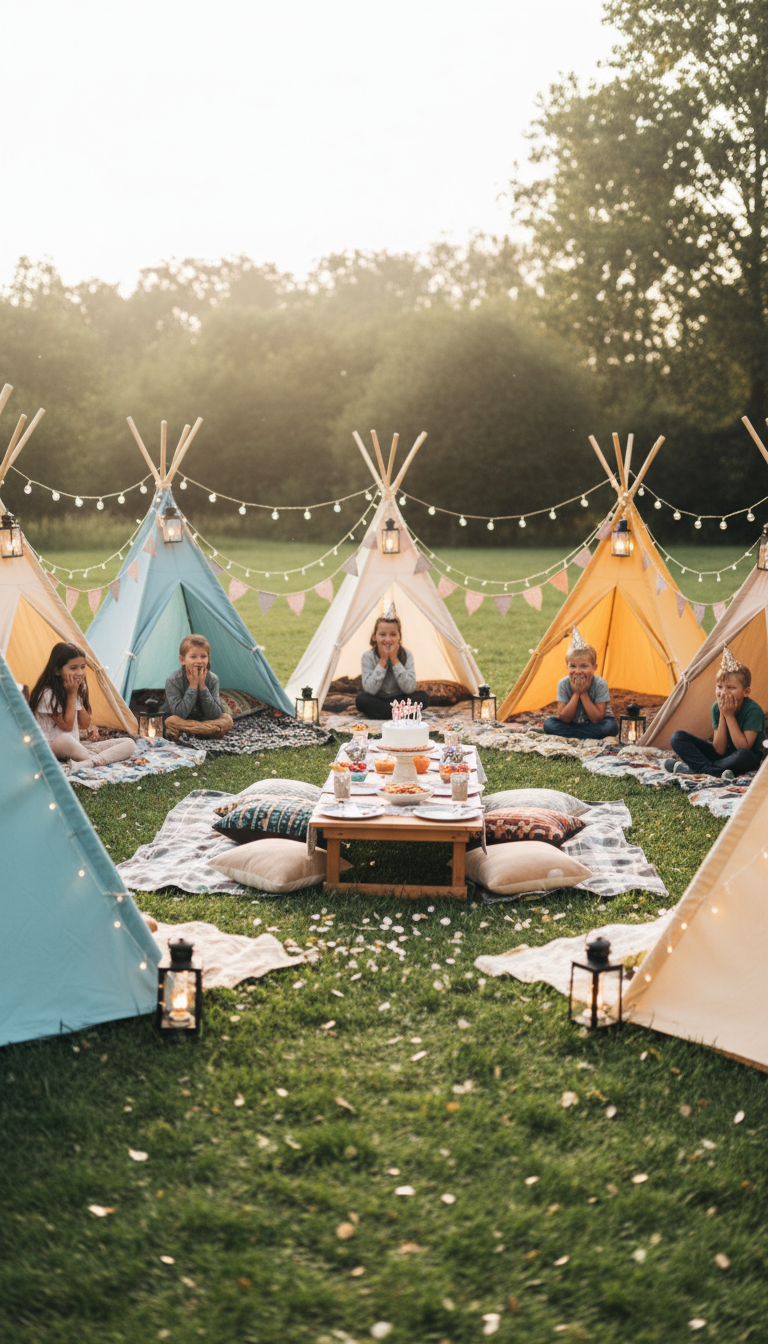 Cozy Tent & Teepee Village