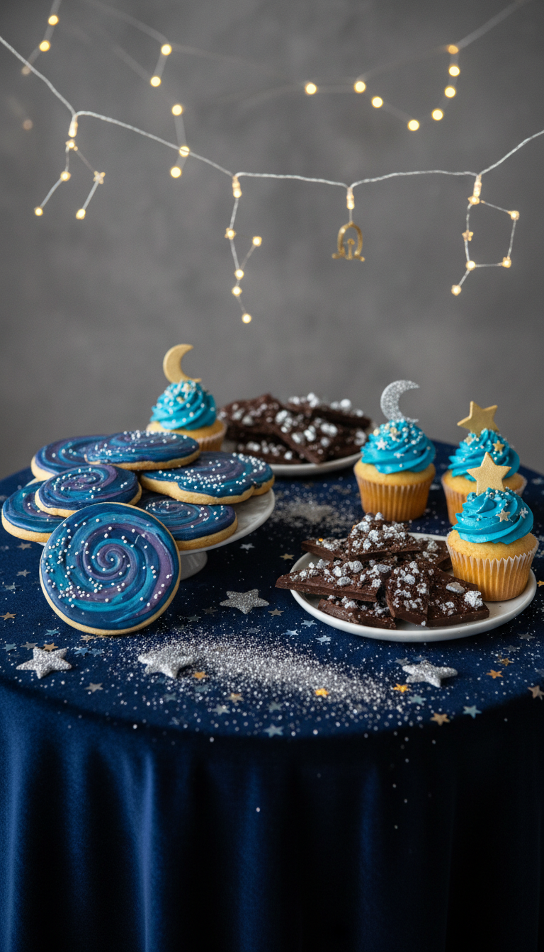 Celestial Stargazing Dessert Bar