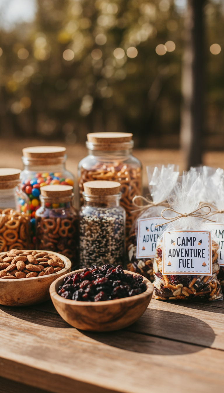 Personalized Trail Mix Bar Favors