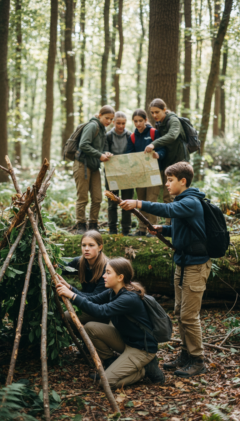 Survivalist Challenge Camp