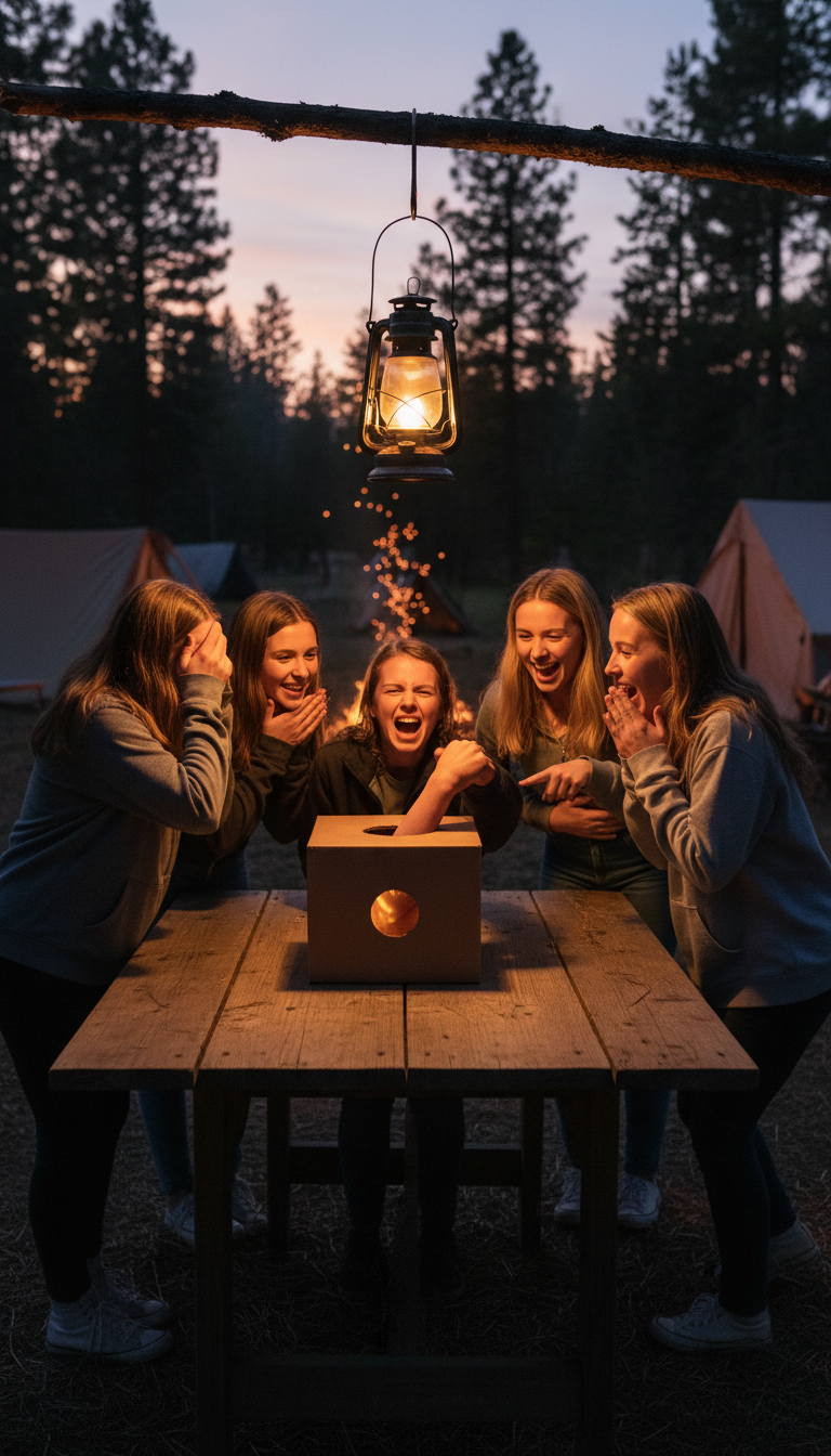 'Fear Factor' Camp Games