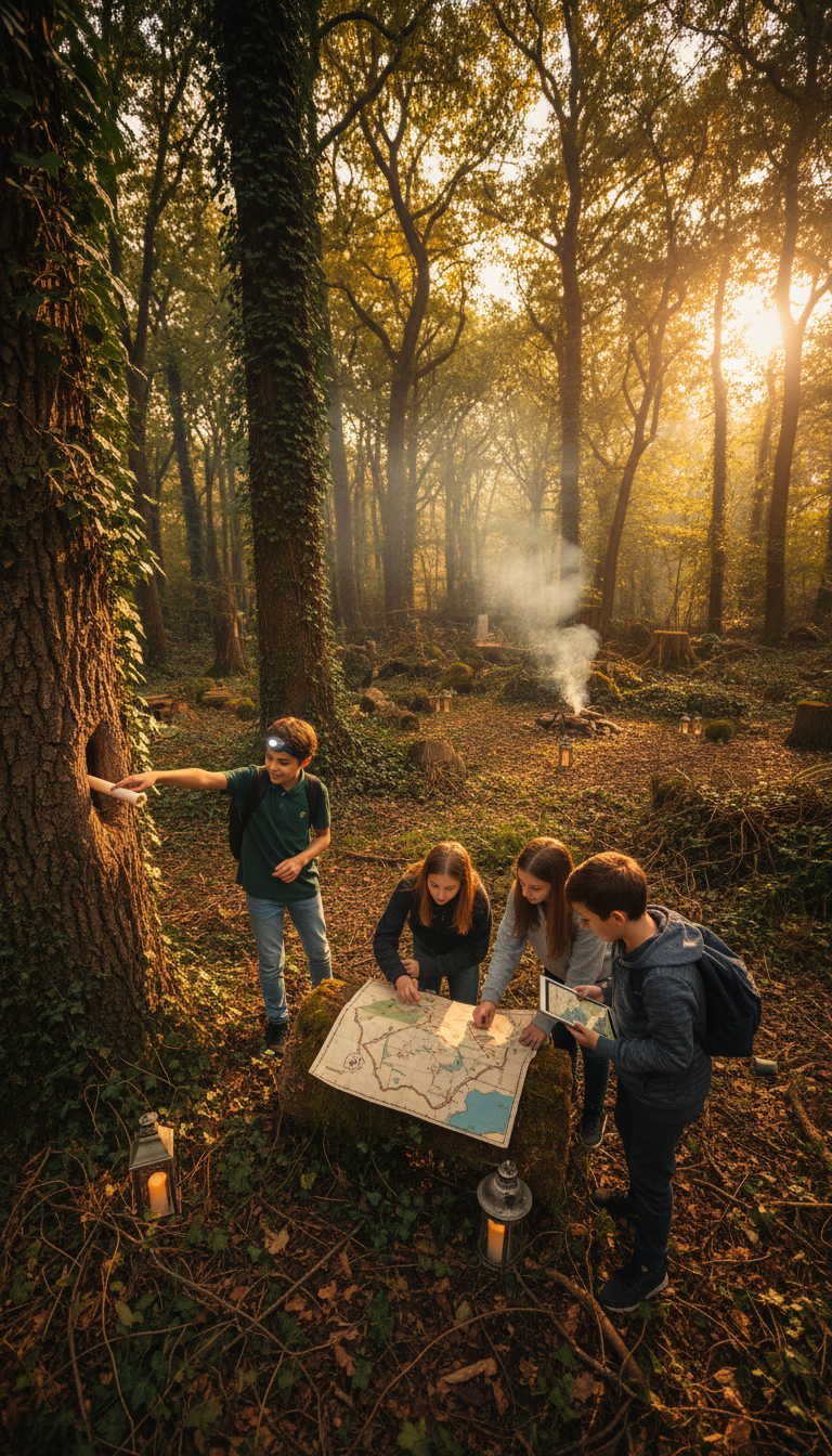 Mystery Scavenger Hunt Camp