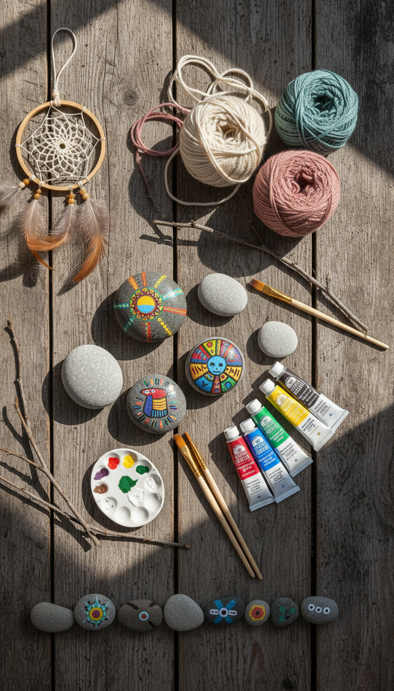 DIY Craft & Campfire Art