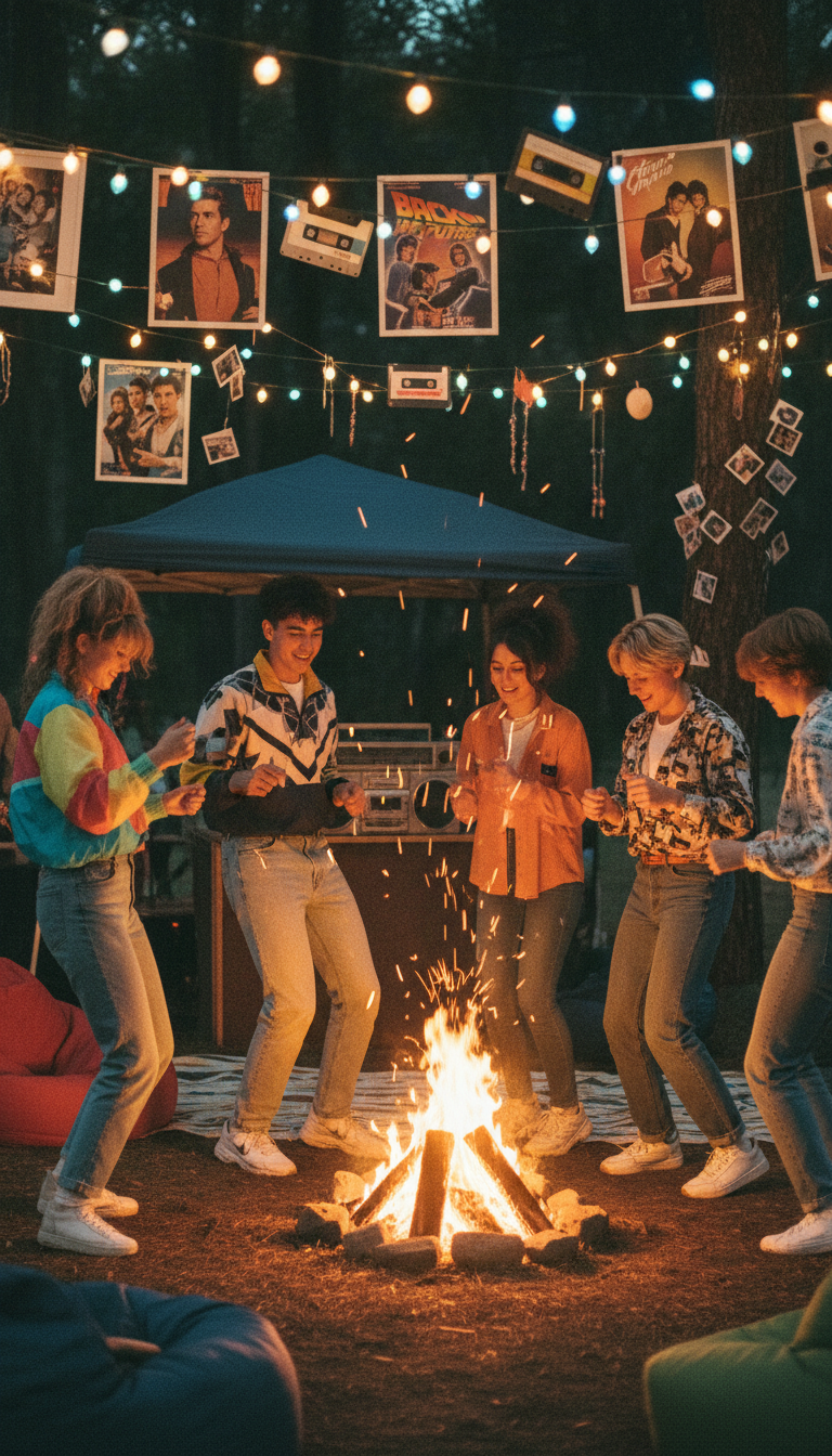 Retro 80s/90s Throwback Camp