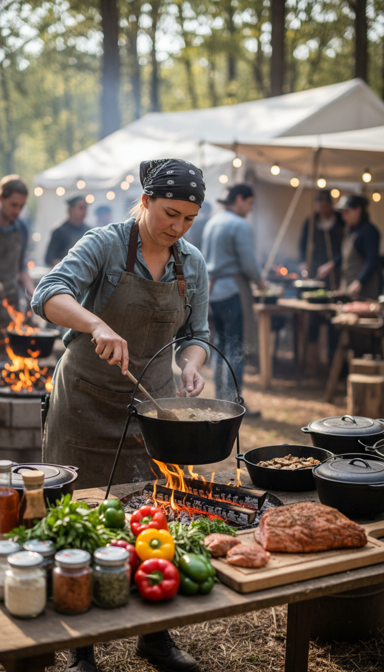 Gourmet Camp Cook-Off Challenge