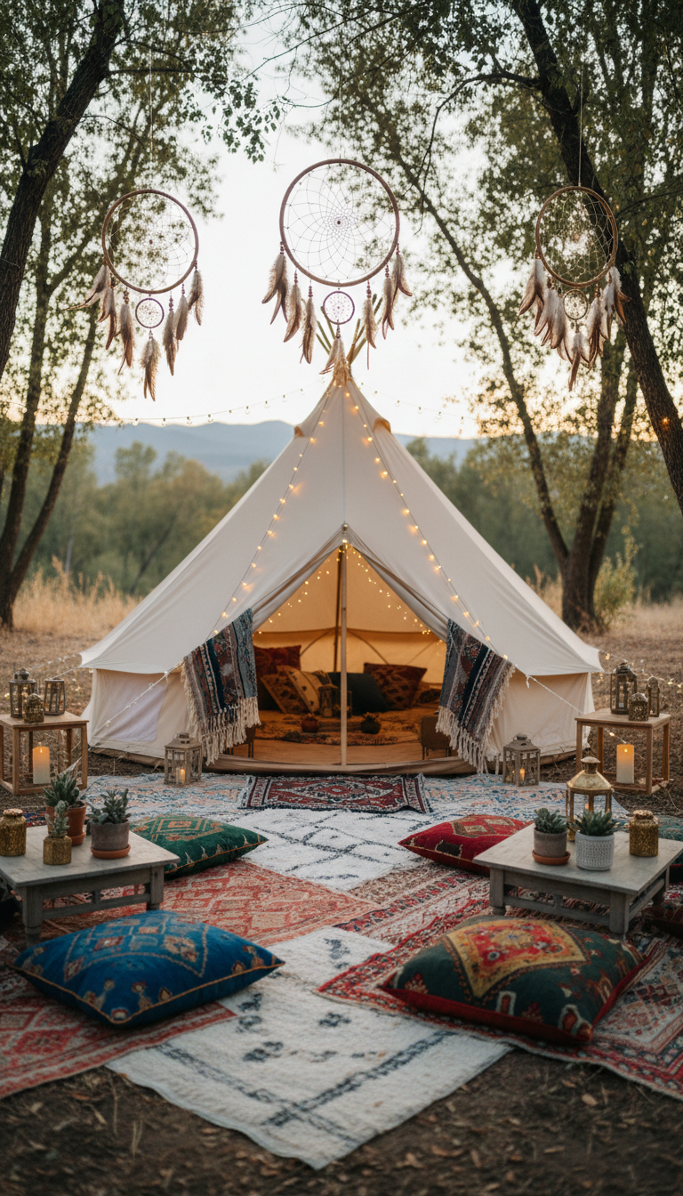 Boho Chic Campout: Dreamy Wilderness Vibes