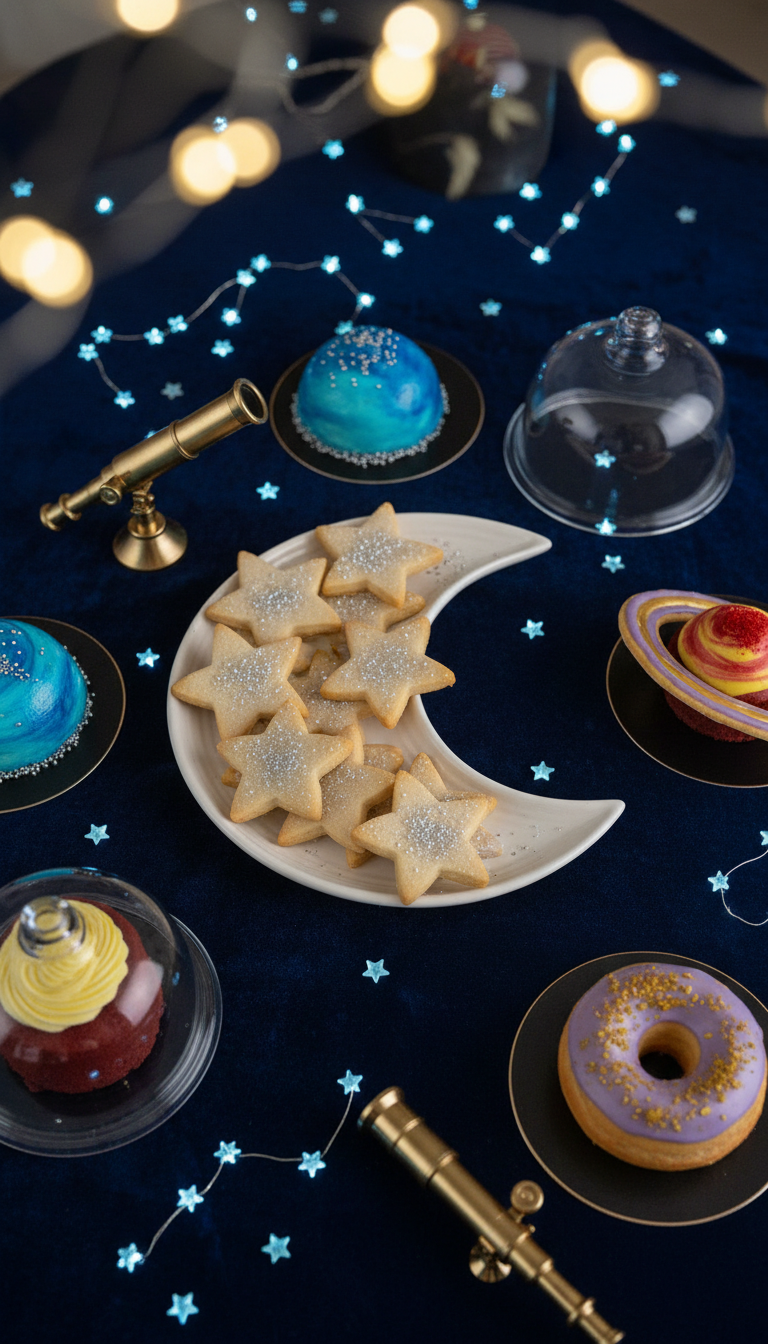 Stargazer's Soiree: Cosmic Night Adventure