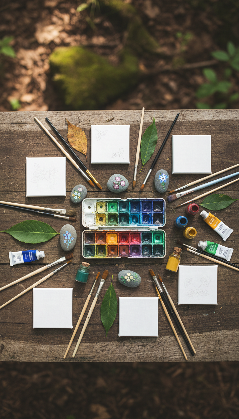 Artistic Wilderness Retreat: Nature's Canvas