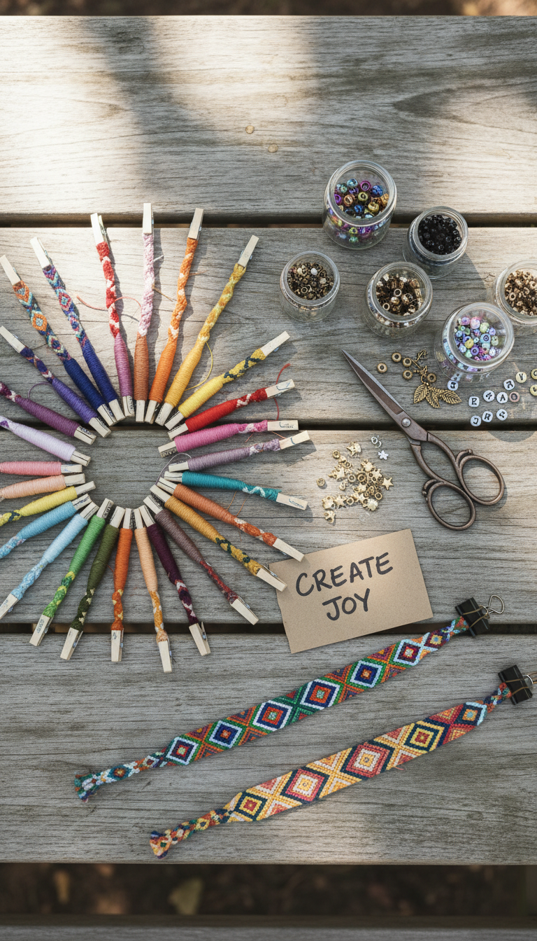 DIY Friendship Bracelet Camp: Craft & Connect