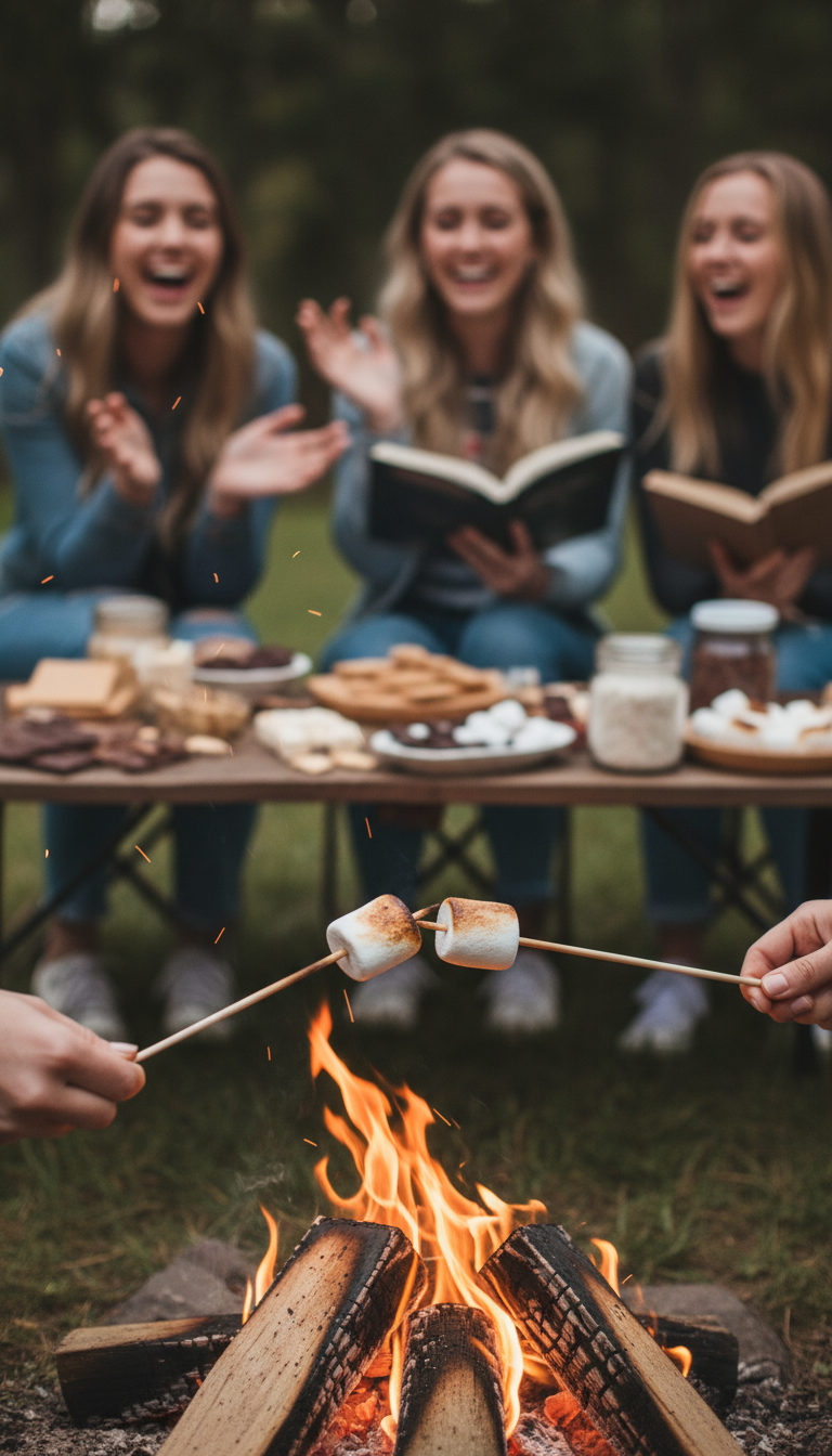 Campfire Stories & S'mores Extravaganza: Classic Camp Fun