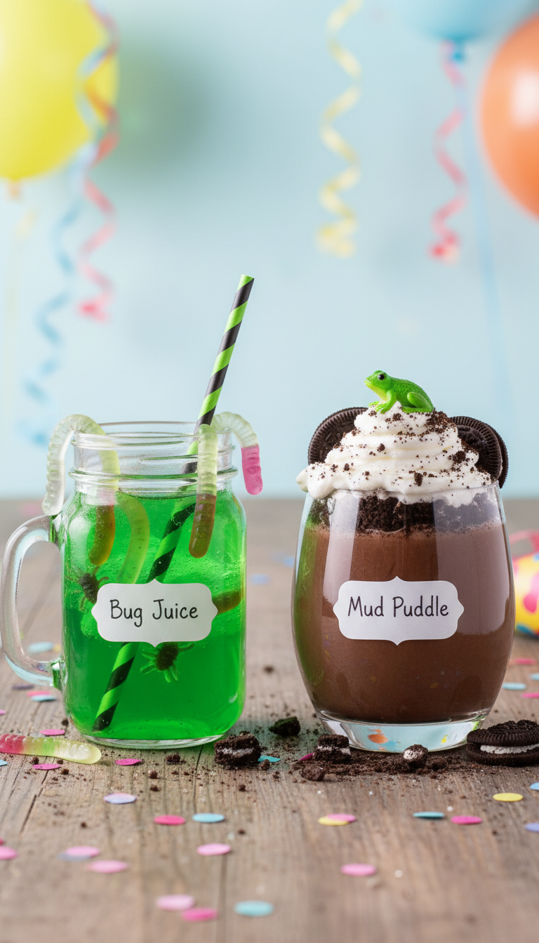 'Bug Juice' & 'Mud Puddle' Drinks