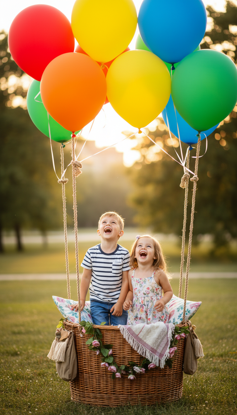 Adventure Awaits: Hot Air Balloon Photo Booth