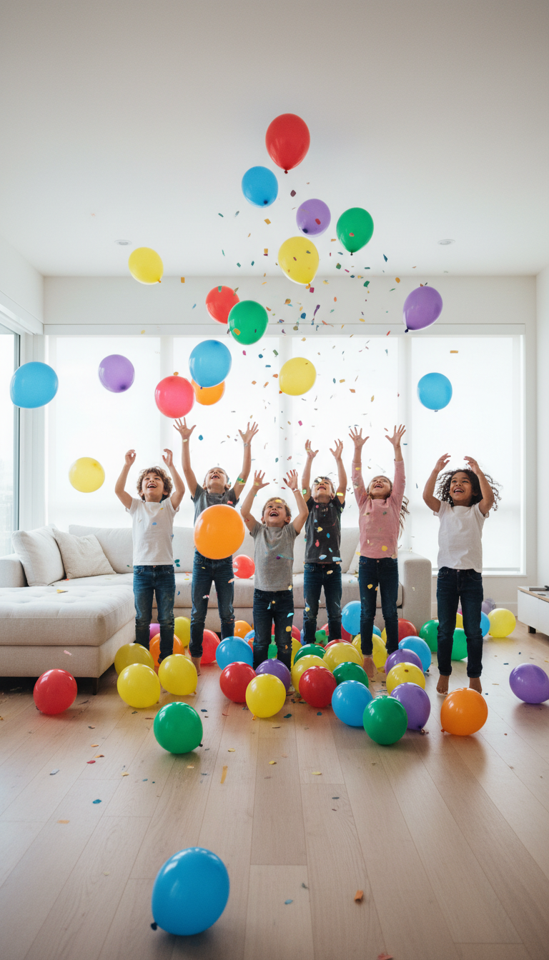 Exciting Balloon Drop Surprise