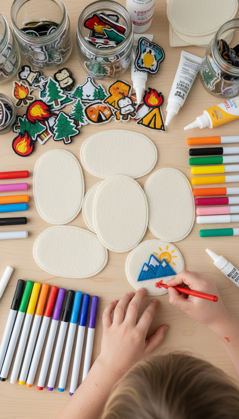 Personalized Camp Badges