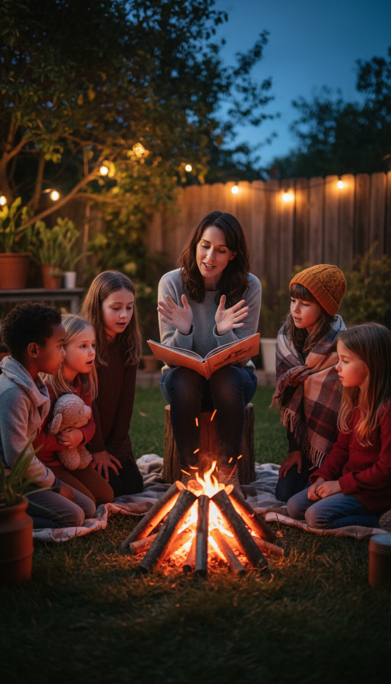 Campfire Storytelling Circle