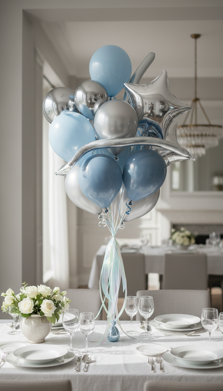 Elegant Tabletop Balloon Bouquets