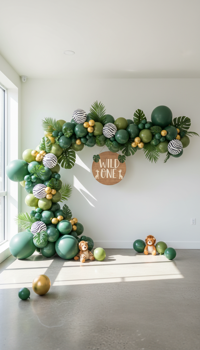 Wild One Jungle Theme