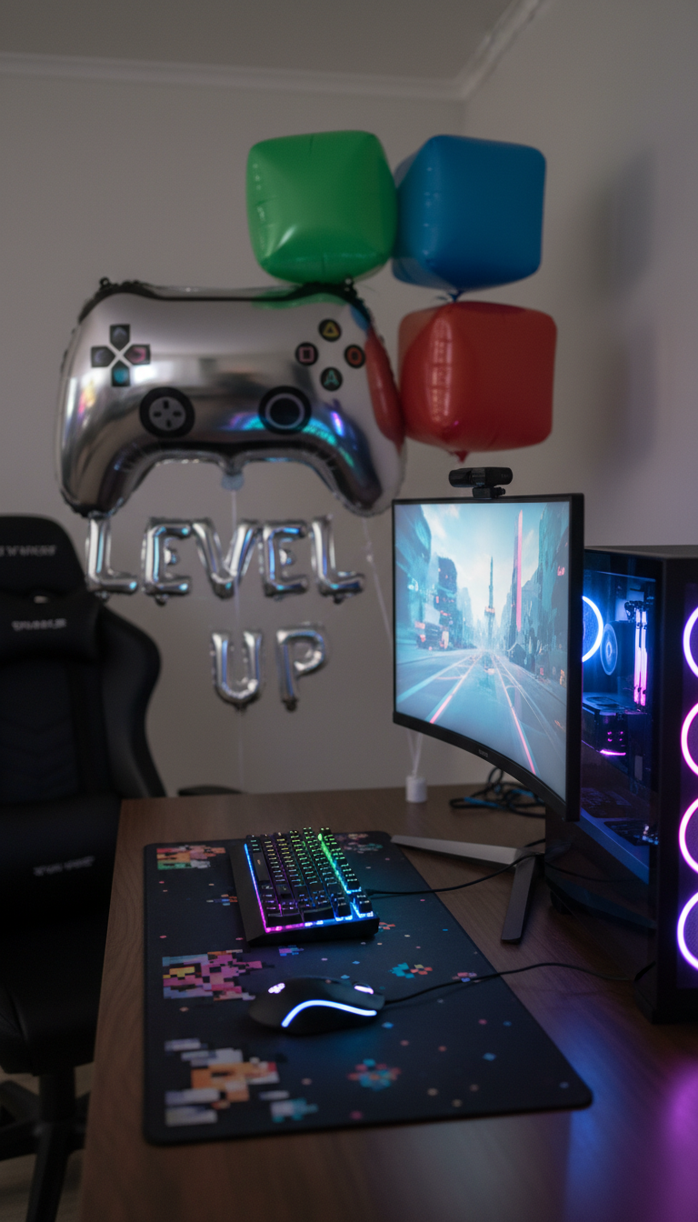 Gamer's Level Up Celebration
