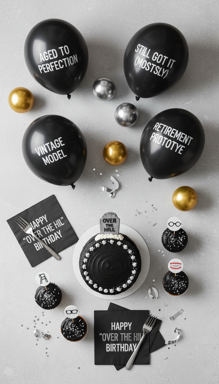 The 'Over The Hill' Hilarious Hub