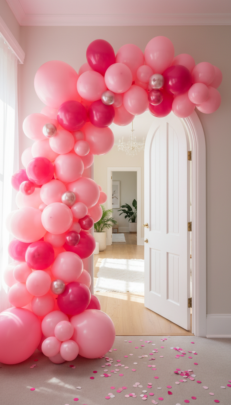 15 Birthday Balloon Ideas Pink