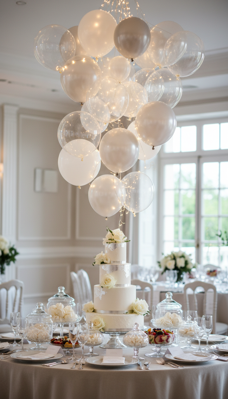 DIY Balloon Chandelier