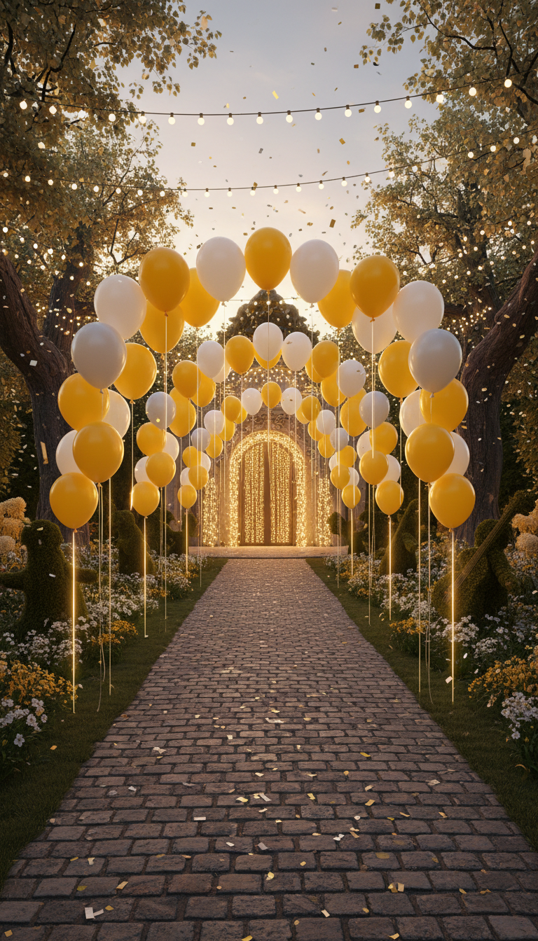 Enchanting Balloon Pathway/Runner