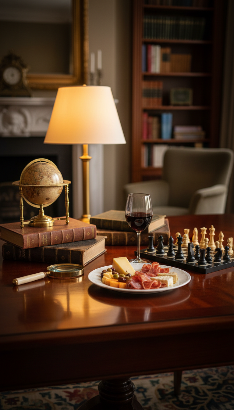 The Sophisticated Gentleman's Study